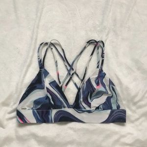 Pink Victoria's Secret Banded Strappy Bralette